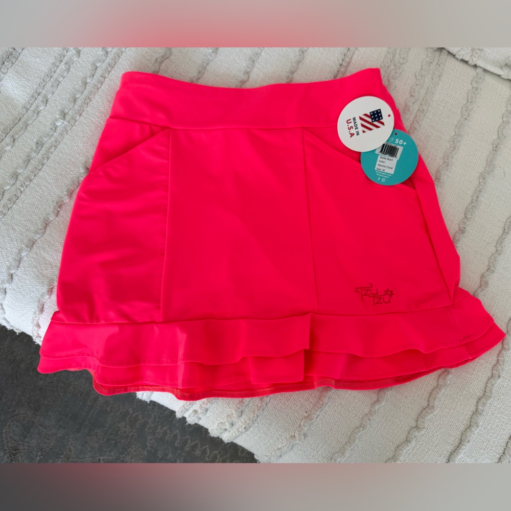 Tzu Tzu Pink Mini Skirt